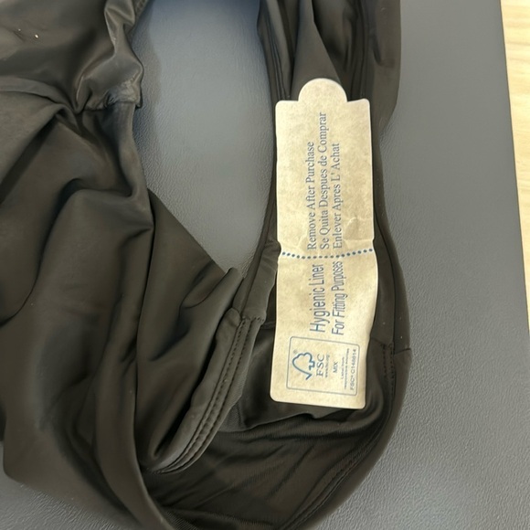 Andie One Piece Swimsuit Women's L Black The Asbury One Piece NWT Crisscross - Picture 7 of 14